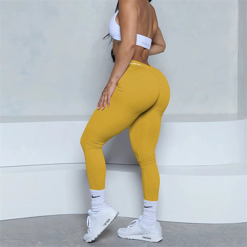 Low V-Back Scrunch Leggings